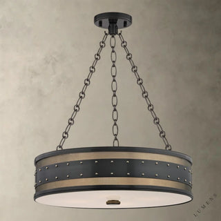 Gaines Chandelier - 22’’ / Brass/Old Bronze - chandelier