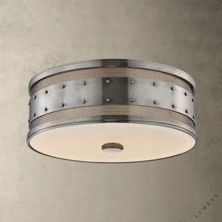 Gaines Flush Mount - 16’’ / Nickel - Flush Mount