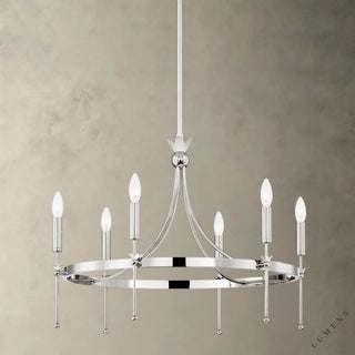 Gates Chandelier - 26.75’’ / Nickel - chandelier