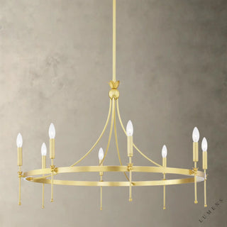 Gates Chandelier - 38.5’’ / Brass - chandelier
