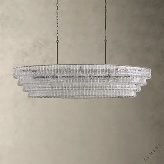 Ghiaccio Oval Chandelier 54’’ 65’’ - chandelier