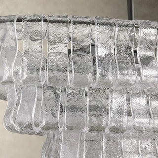 Ghiaccio Oval Chandelier 54’’ 65’’ - chandelier