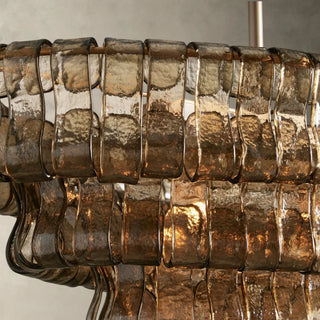 Ghiaccio Oval Chandelier 54’’ 65’’ - chandelier