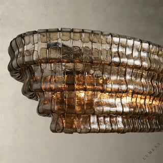 Ghiaccio Oval Chandelier 54’’ 65’’ - chandelier