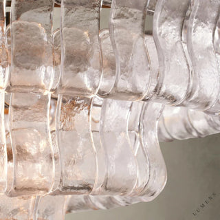 Ghiaccio Oval Chandelier 54’’ 65’’ - chandelier