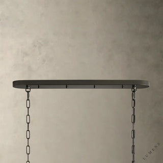 Ghiaccio Oval Chandelier 54’’ 65’’ - chandelier