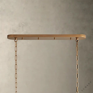 Ghiaccio Oval Chandelier 54’’ 65’’ - chandelier