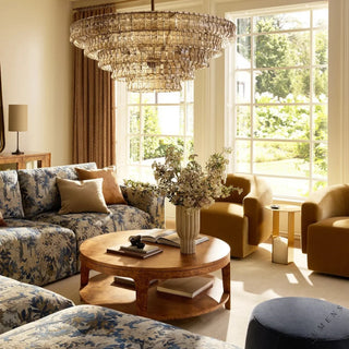 Ghiaccio Round Chandelier 36’’ 48’’,60’’ - chandelier