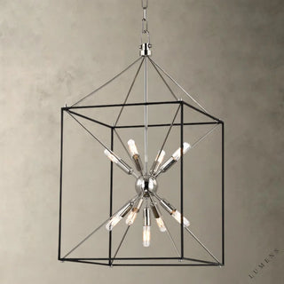 Glendale Lantern - 16.25’’ / Nickel - chandelier