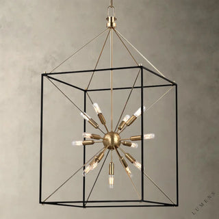 Glendale Lantern - 20.25’’ / Brass - chandelier