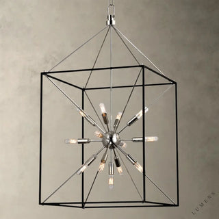 Glendale Lantern - 20.25’’ / Nickel - chandelier