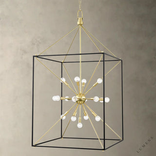Glendale Lantern - 27’’ / Brass - chandelier