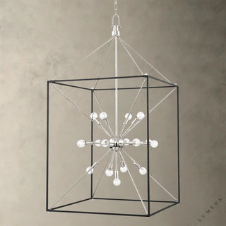 Glendale Lantern - 27’’ / Nickel - chandelier