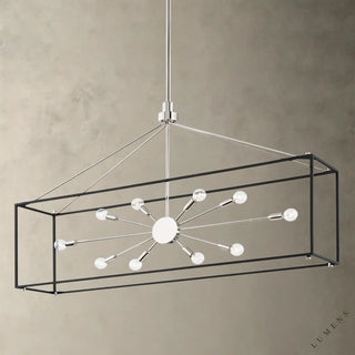 Glendale Linear - Nickel - chandelier