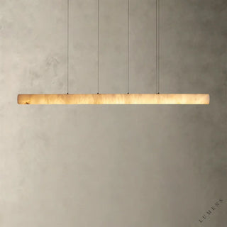 Halima Linear Alabaster Chandelier - 74’’ - chandelier