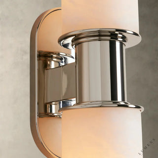Harlin Double Sconce in Alabaster - wall sconce