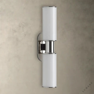 Harlin Double Sconce in Milk - wall sconce