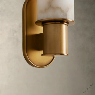 Harlin Sconce in Alabaster - wall sconce