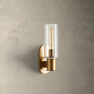 Harlin Sconce in Clear - wall sconce