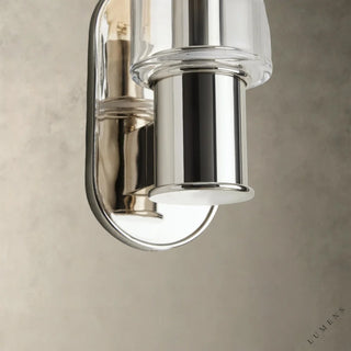 Harlin Sconce in Clear - wall sconce