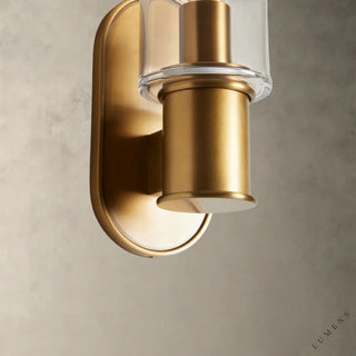 Harlin Sconce in Clear - wall sconce