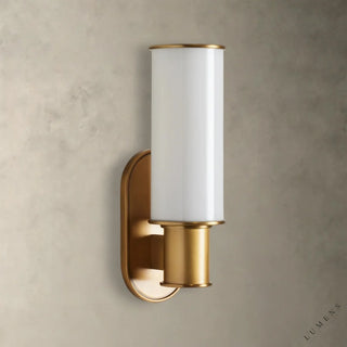 Harlin Sconce in Milk - wall sconce