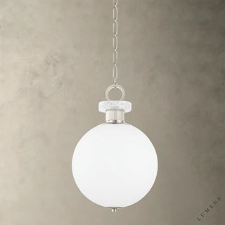 Haru Pendant - 13.25’’ / Nickel - Pendant Light