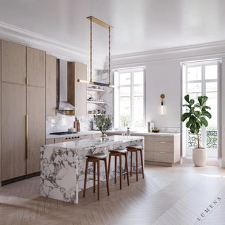 Huntington Linear - chandelier