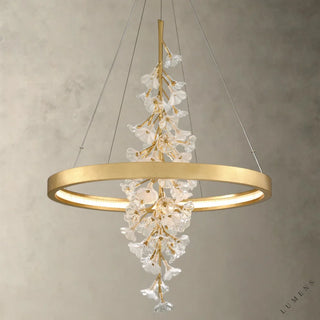 Jasmine Chandelier - 36’’ / Brass - chandelier
