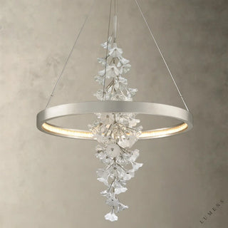 Jasmine Chandelier - 36’’ / Nickel - chandelier