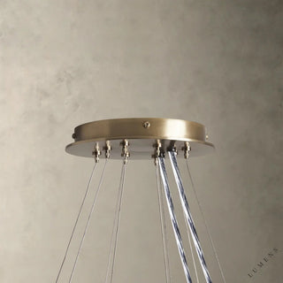 Jeunet 2-Tier Round Chandelier - chandelier