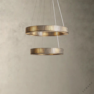 Jeunet 2-Tier Round Chandelier - 47’’ - chandelier