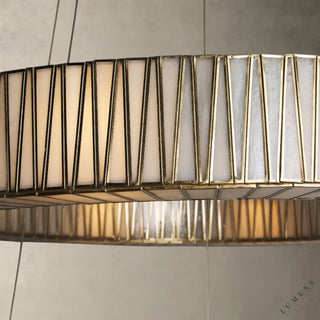 Jeunet 2-Tier Round Chandelier - chandelier