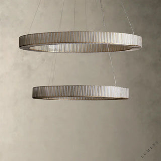 Jeunet 2-Tier Round Chandelier - chandelier