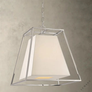 Kyle Chandelier - 17” / Nickel - Pendant Light