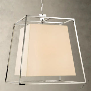 Kyle Chandelier - 24“ / Nickel - Pendant Light