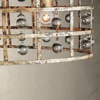 La Cage Oval Chandelier - chandelier
