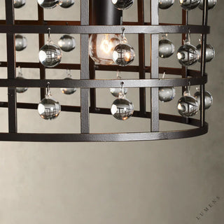 La Cage Oval Chandelier - chandelier