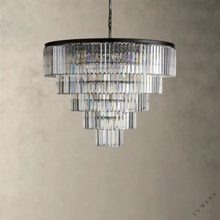 Leyland Tiered Round Chandelier - chandelier