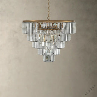 Leyland Tiered Round Chandelier - chandelier