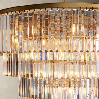 Leyland Tiered Round Chandelier - chandelier