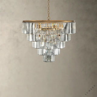 Leyland Tiered Round Chandelier - chandelier
