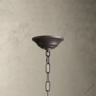 Lunaria Ceramic Chandelier - chandelier
