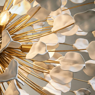 Lunaria Ceramic Chandelier - chandelier