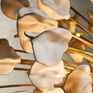 Lunaria Ceramic Chandelier - chandelier