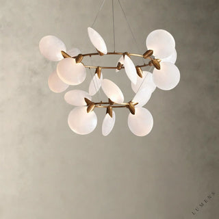 Lyla 2-Tier Round Chandelier - chandelier
