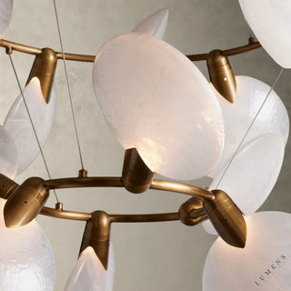 Lyla 2-Tier Round Chandelier - chandelier