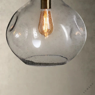 Organic 12’’ Glass Pendant - Pendant Light