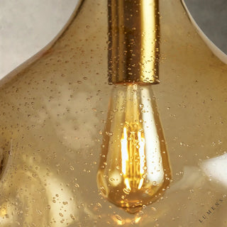 Organic 12’’ Glass Pendant - Pendant Light