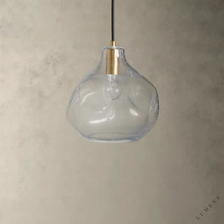 Organic 12’’ Glass Pendant - Pendant Light